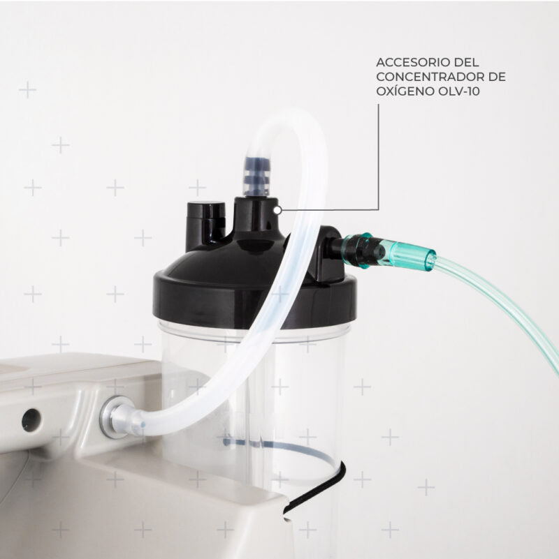 Vaso Humidificador para Concentrador de Oxígeno OLIVE OLV-10